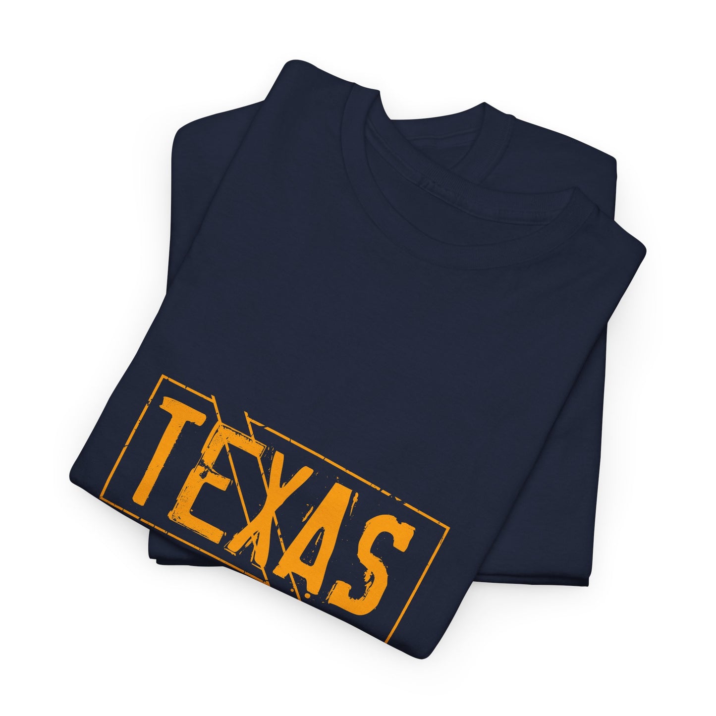 Texas Pride Unisex Heavy Cotton Tee - Casual Black T-Shirt for Texans