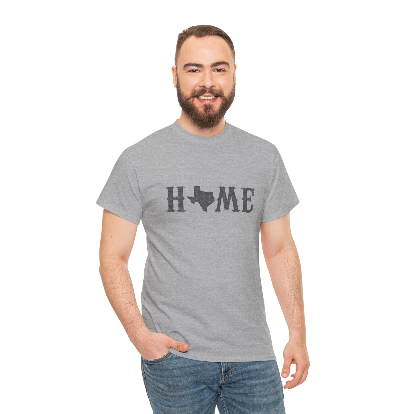 Home State Unisex Heavy Cotton Tee - Texas Pride Shirt
