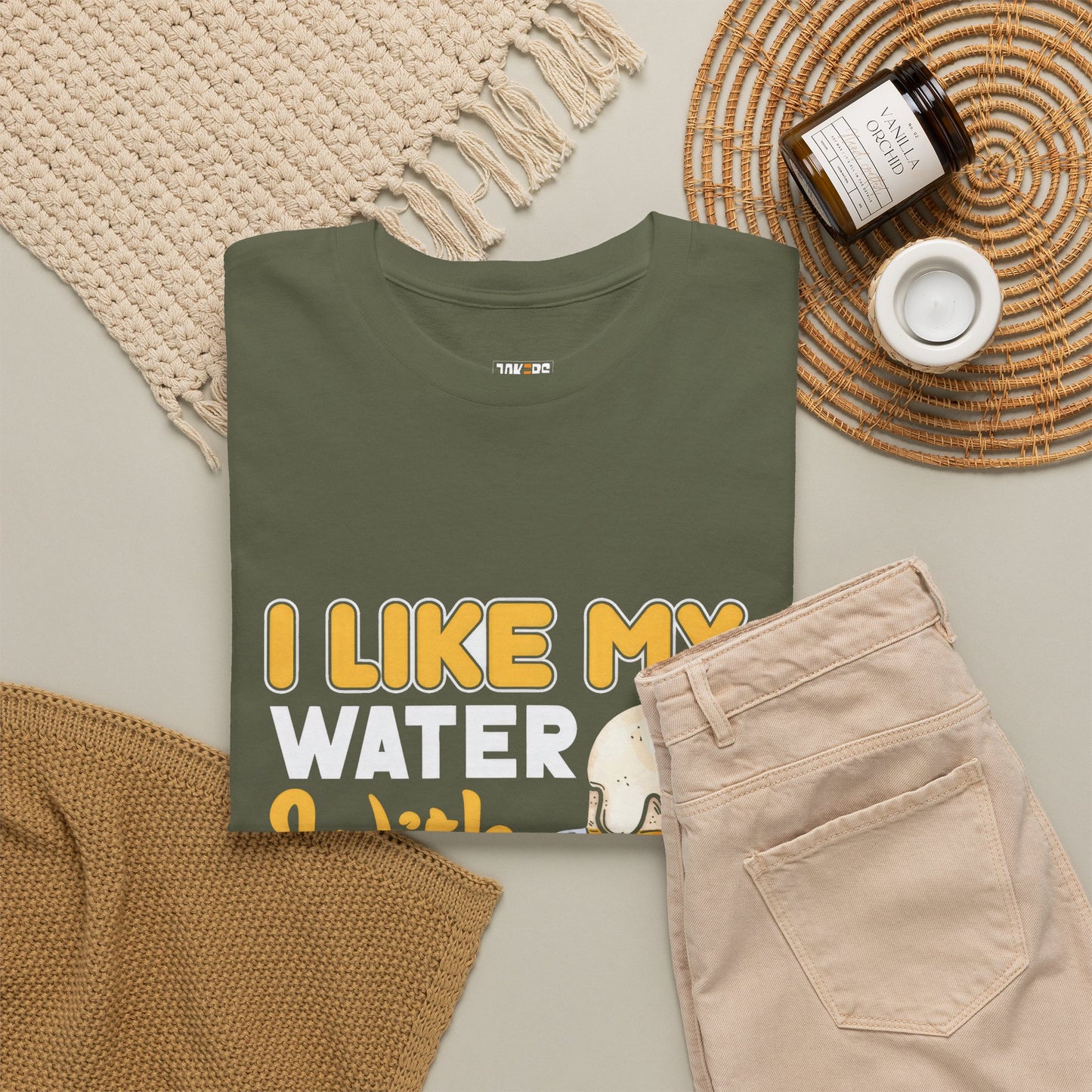 I Like My Water - Funny Beer Slogan Tee