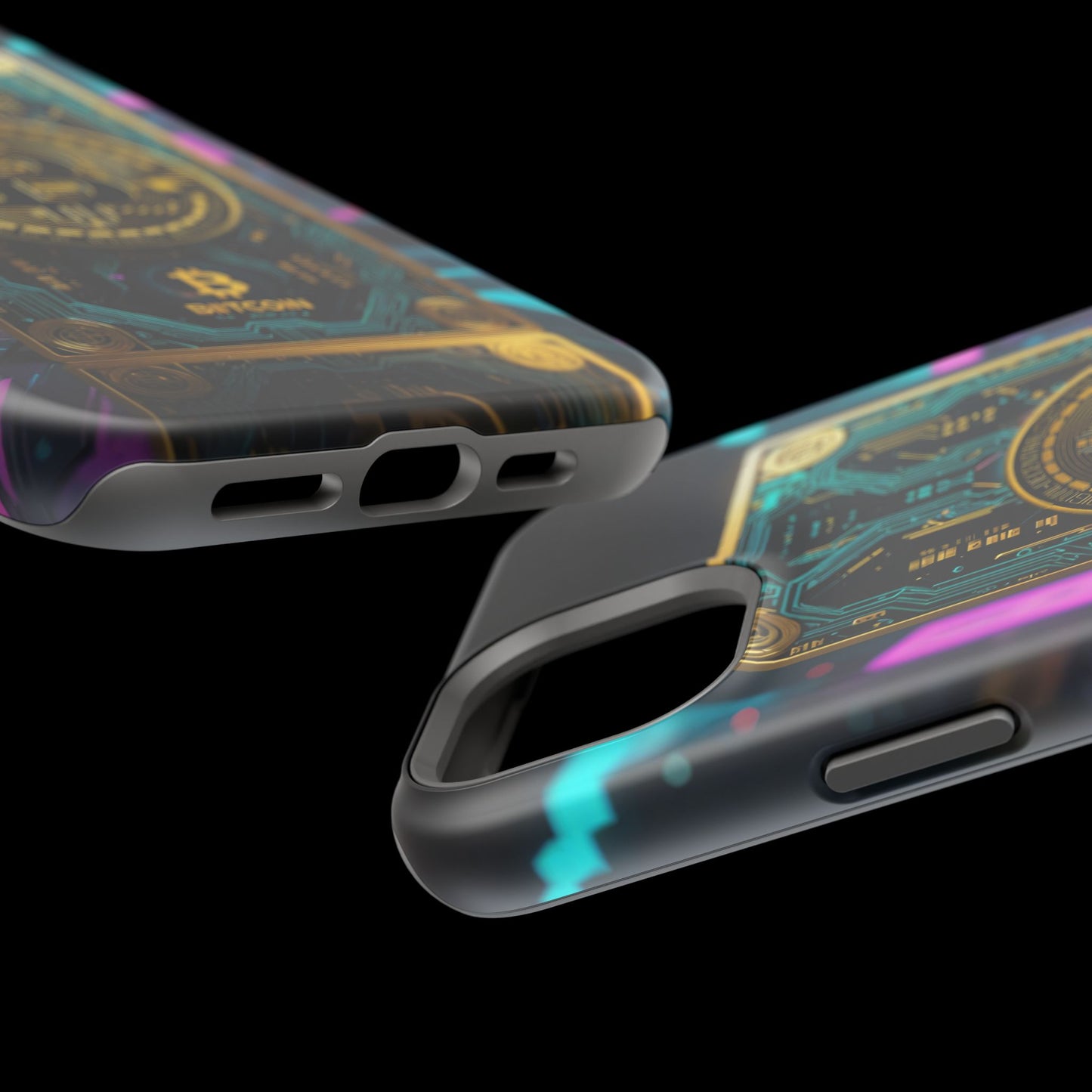 Bitcoin Magnetic Phone Case, Unique Phone Cover