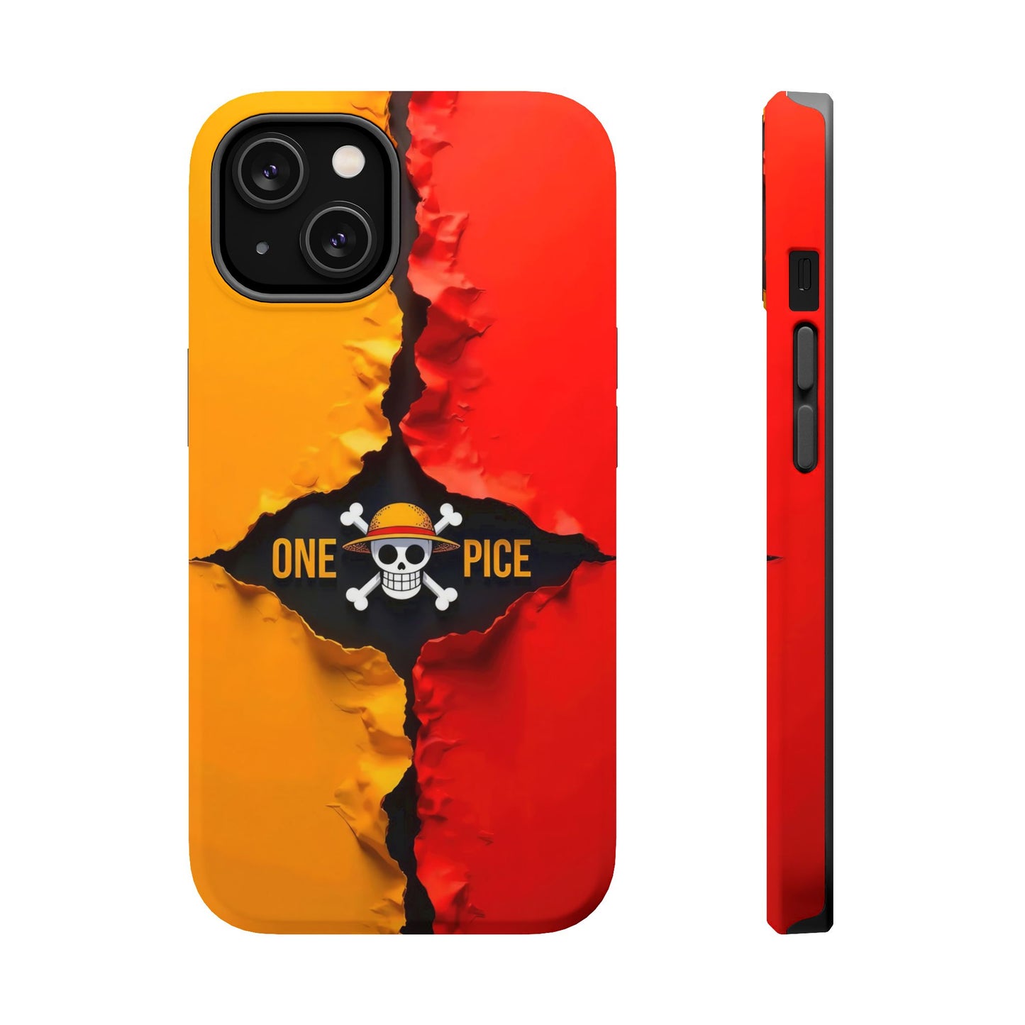 Bold One Piece Magnetic Tough Cases, Anime Phone Cover