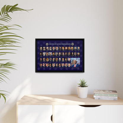 Presidential Portraits Canvas Art Print / Framed