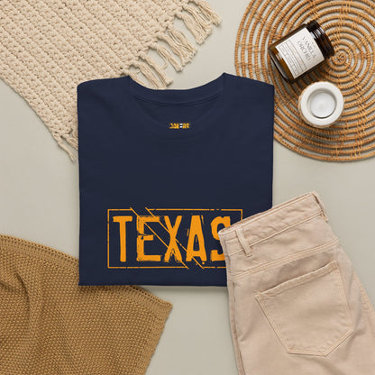 Texas Pride Unisex Heavy Cotton Tee - Casual Black T-Shirt for Texans
