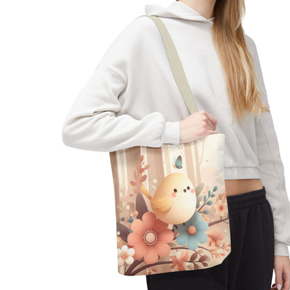 Pastel Canary Tote Bag