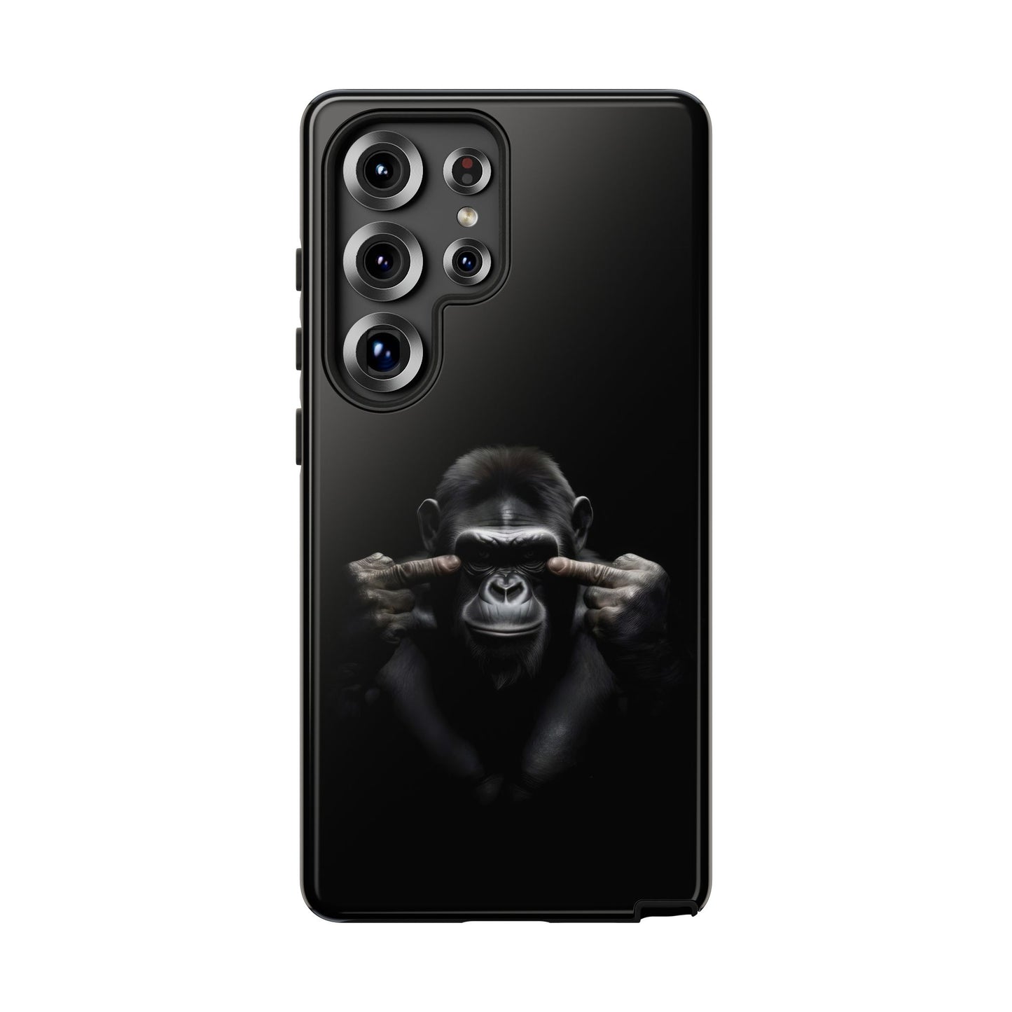 Edgy Gorilla Samsung  Phone Case - Funny Gift for Animal Lovers