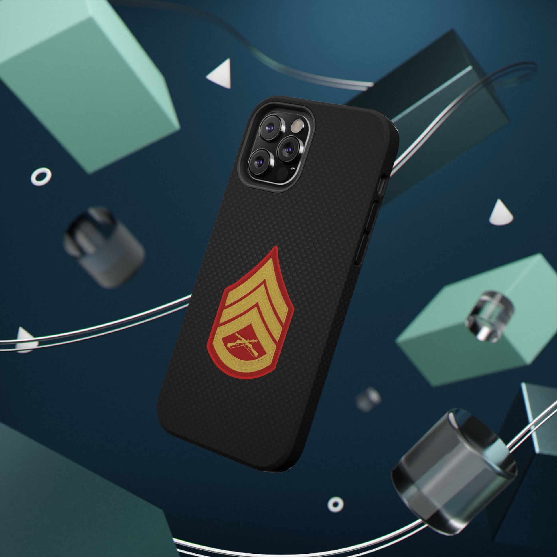 Rank Insignia Impact-Resistant Cases, Staff Sergeant