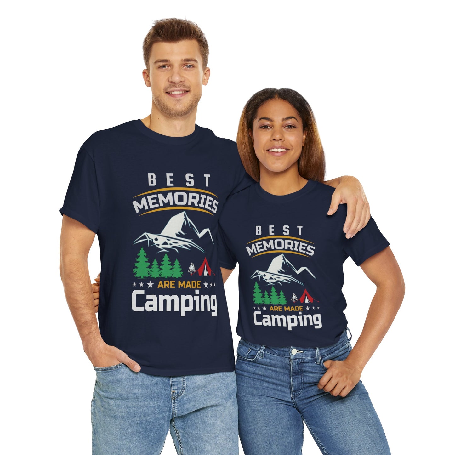 Camping Memories Unisex Heavy Cotton Tee