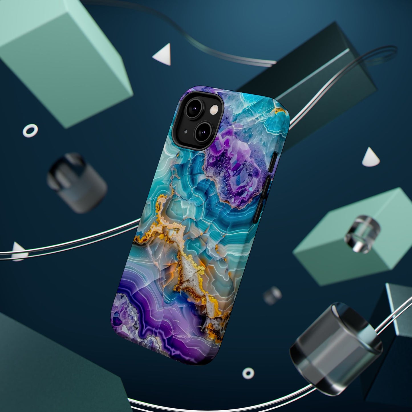 Turquoise Veil Magnetic Phone Case