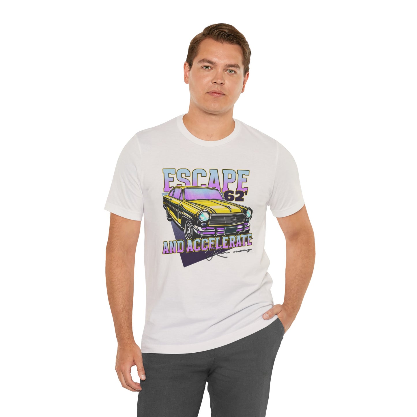 Escape And Accelerate Unisex Jersey Short Sleeve Tee