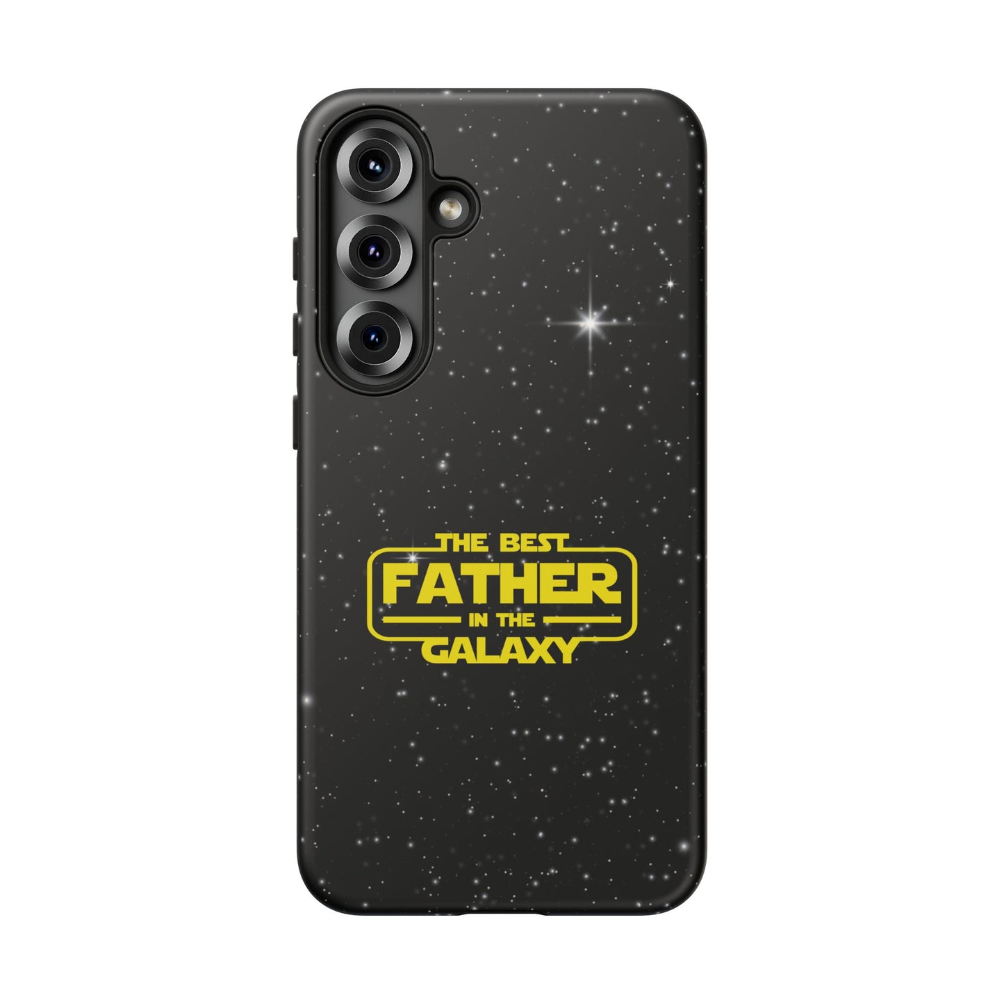 Galaxy-Themed Samsung Tough Case - Perfect Gift for the Best Father