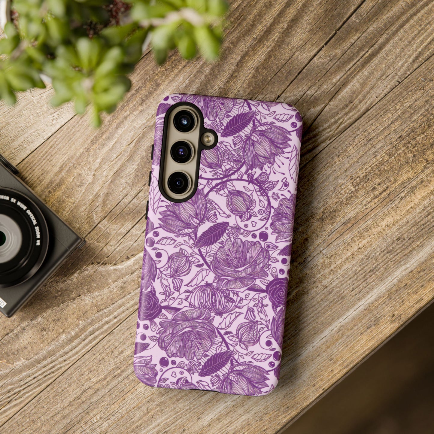 Graphical Garden: Purple Edition Tough Cases