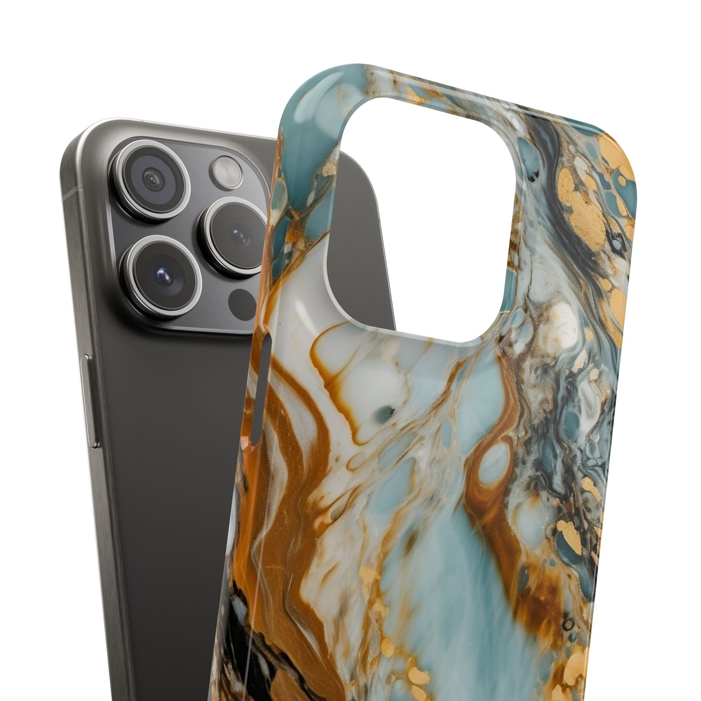 Elegant Marble Slim iPhone Case