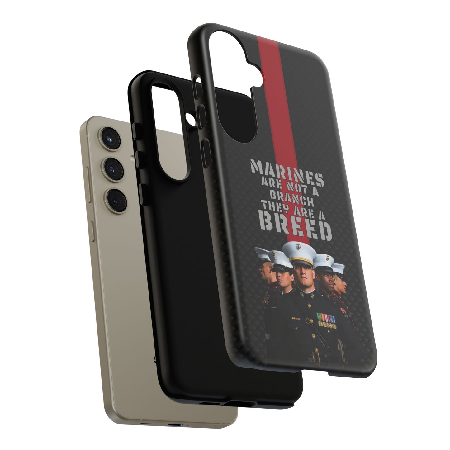 Marine Corps Samsung Tough Phone Case - Proud Military Supporter