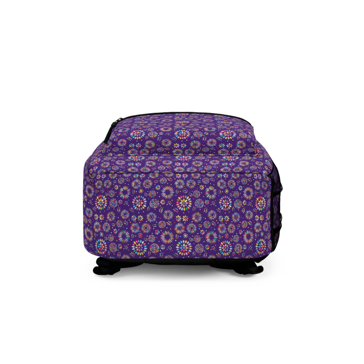 Vibrant Vibes: Happy Color Backpack / Purple