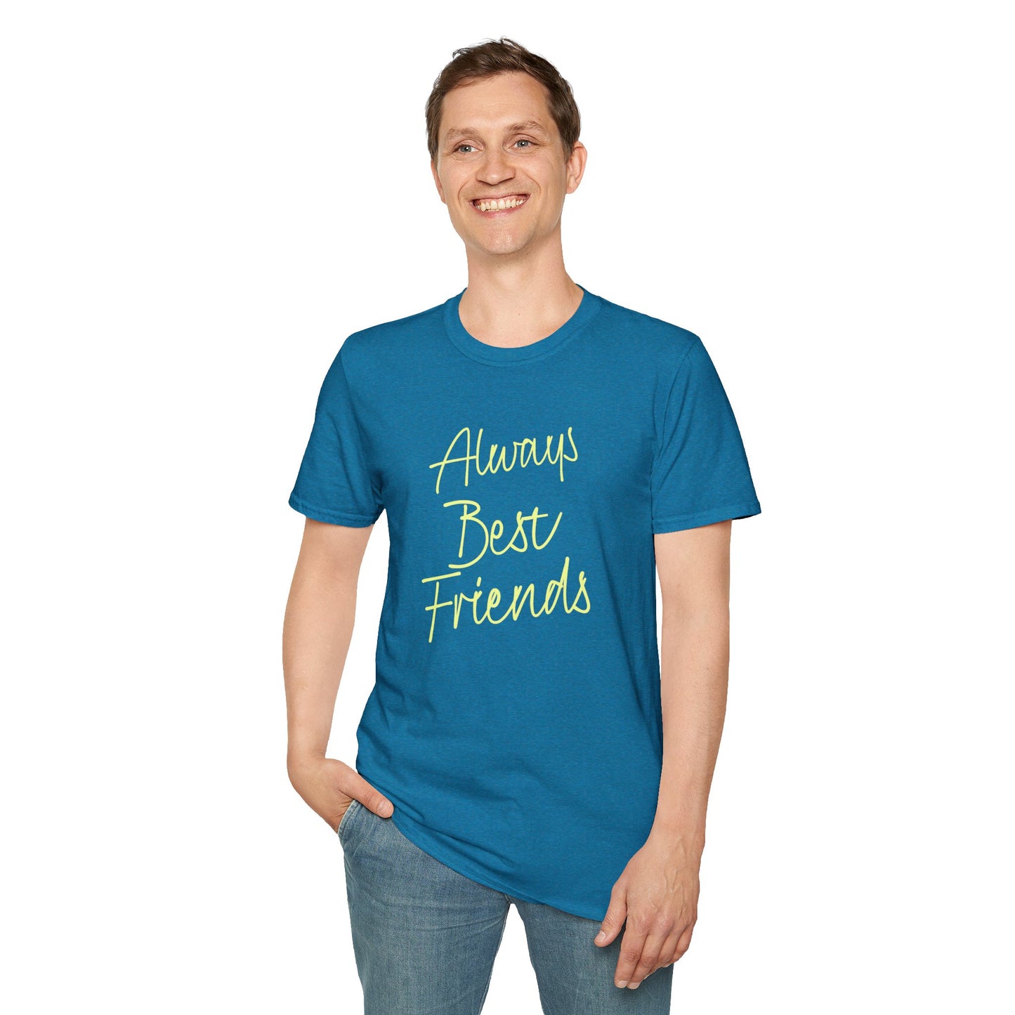 Always Best Friends Unisex Softstyle T-Shirt