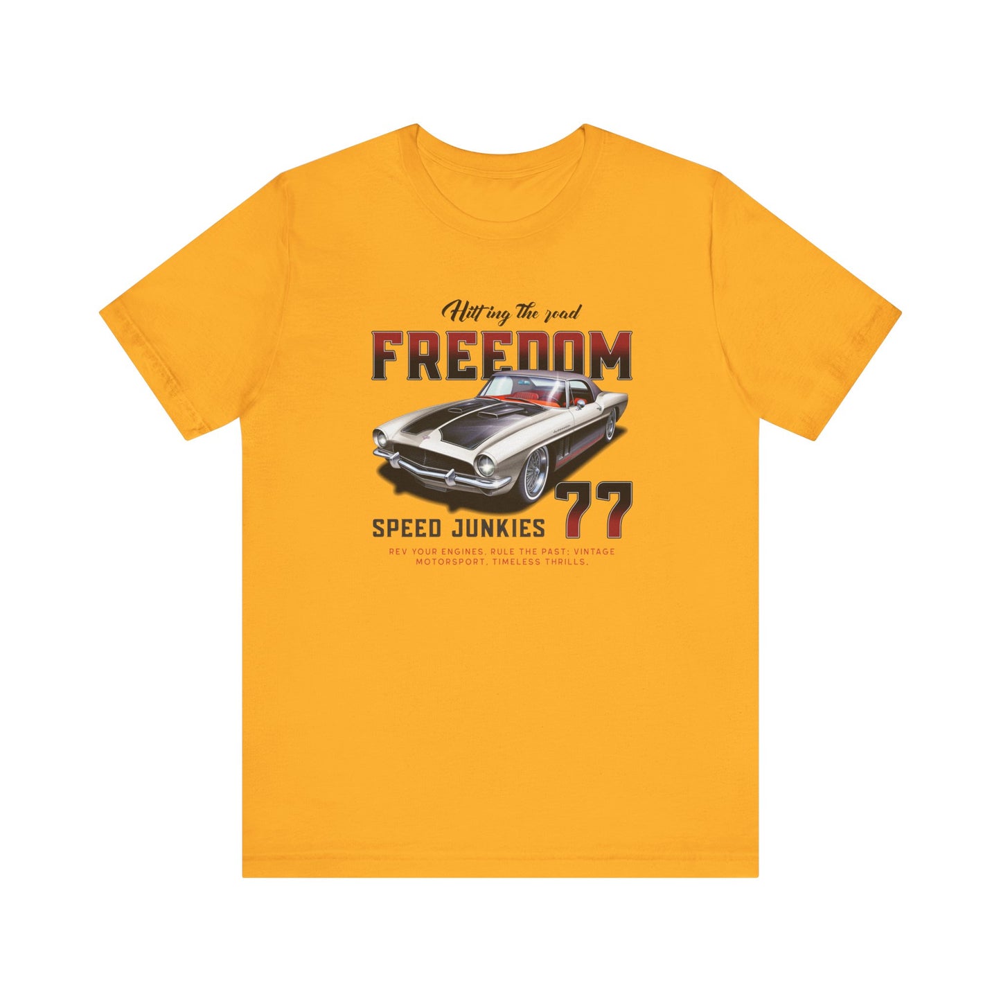 Hitting The Road Freedom Unisex Jersey Short Sleeve Tee