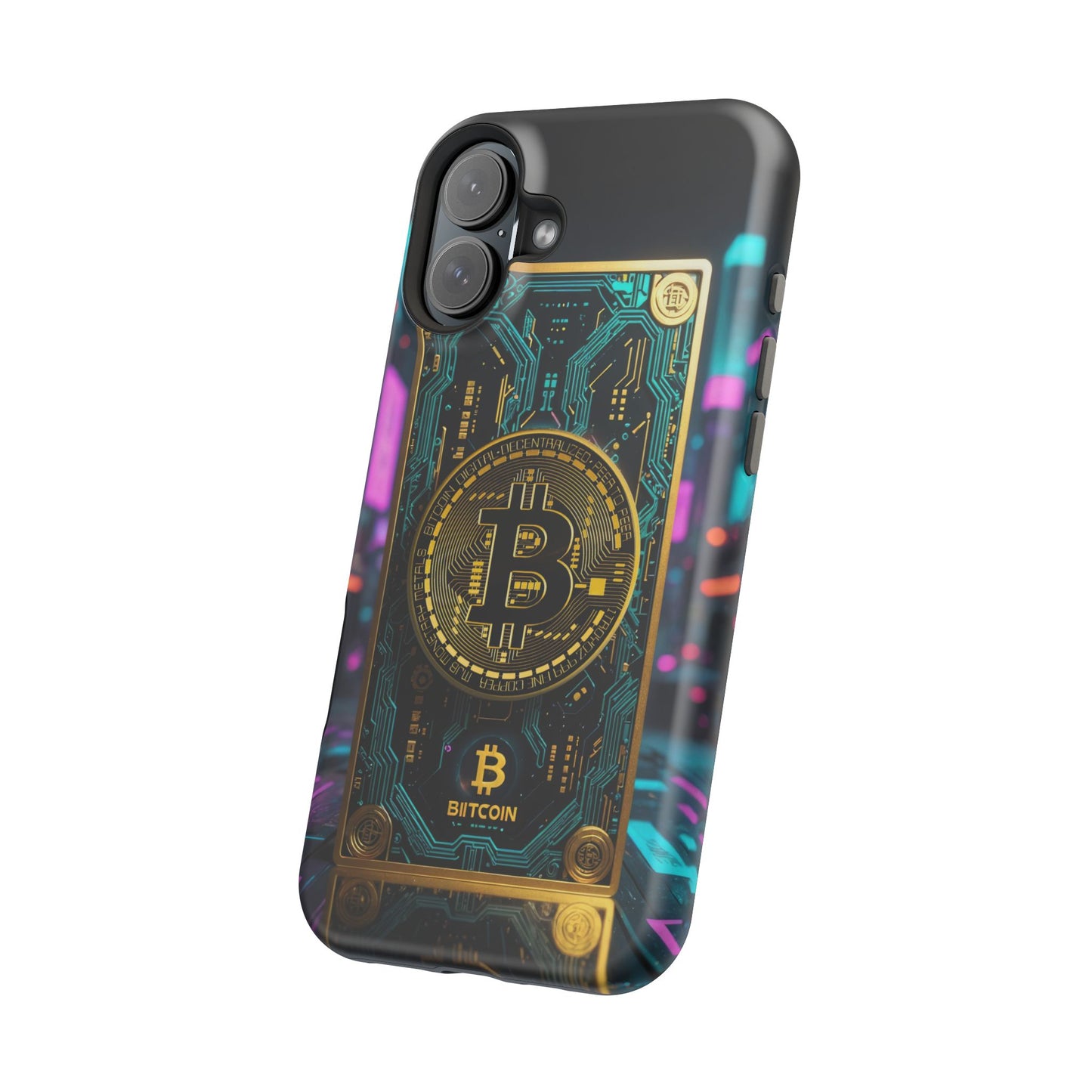 Bitcoin Magnetic Phone Case, Unique Phone Cover
