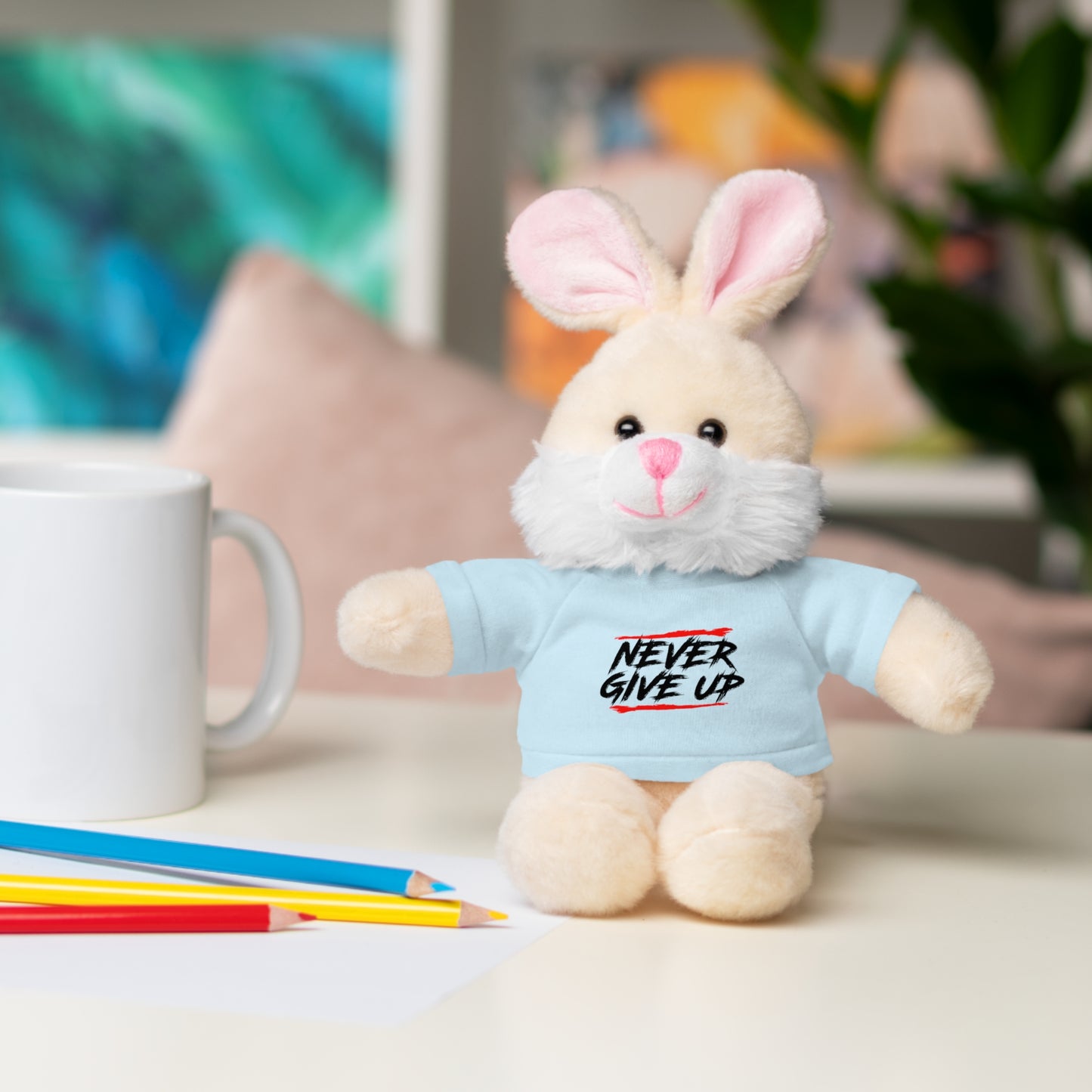 Motivation Stuffed Animal, Plush Inspirational Gift