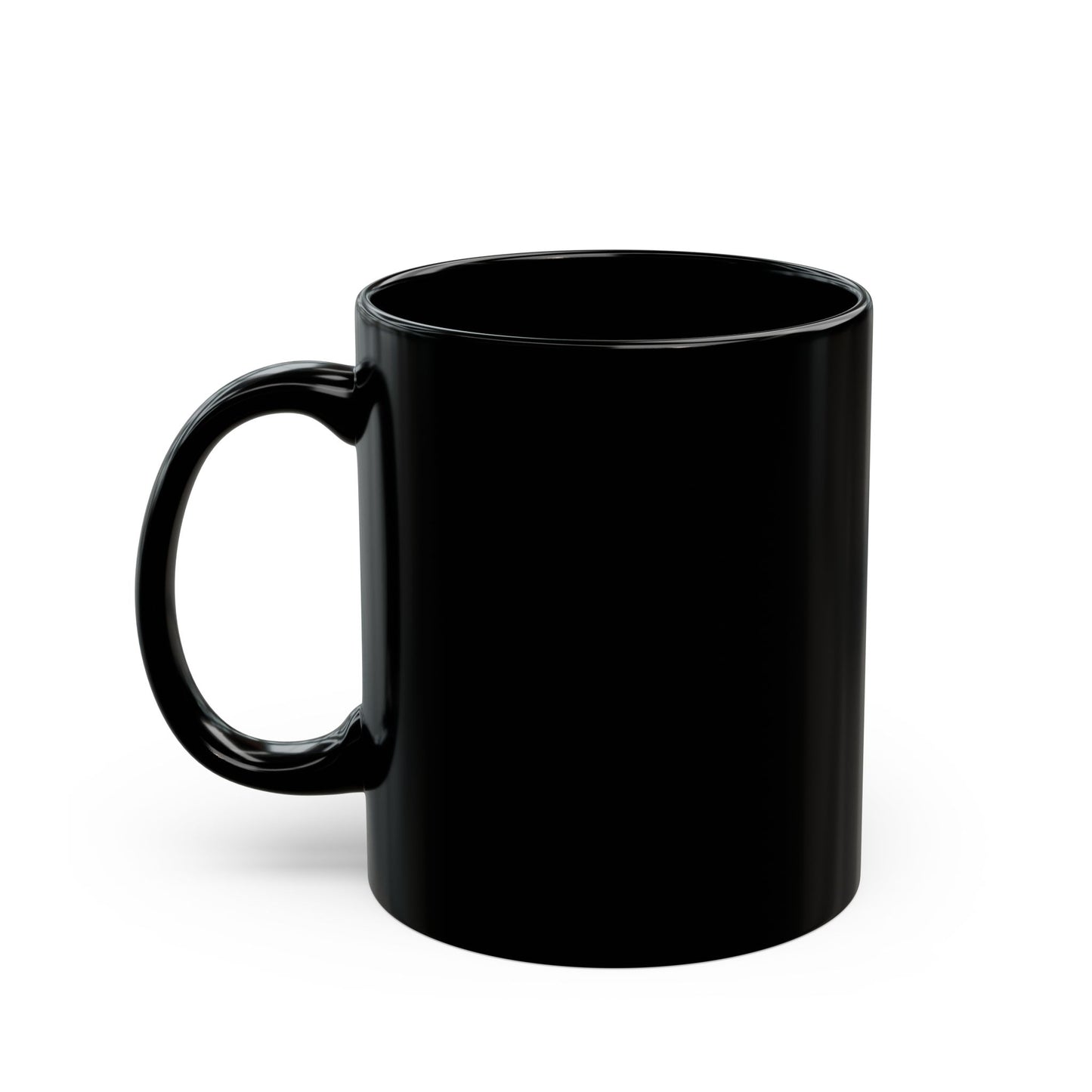 Not Even A Little Bit Scared Black Mug (11oz)