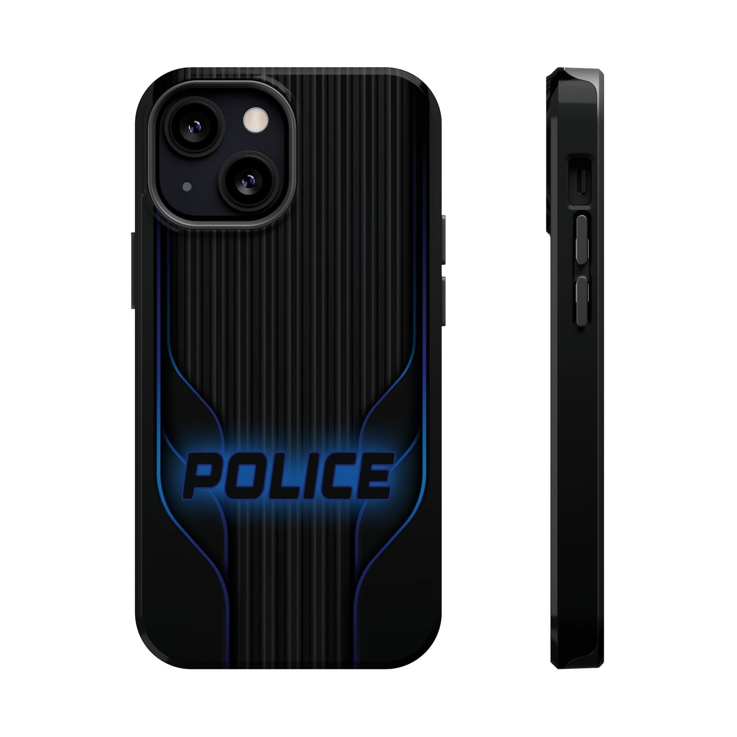 Police Magnetic Phone Cases, Blue Light