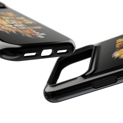 Copy of Inspirational Lion Magnetic iPhone Case, Strength & Faith, Christian Accessories