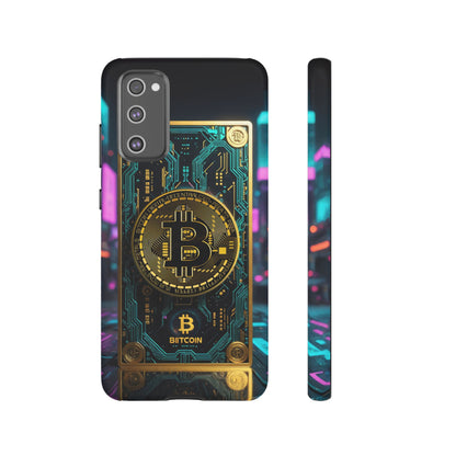Bitcoin Samsung Phone Case - Tough Cases with Cryptocurrency Design