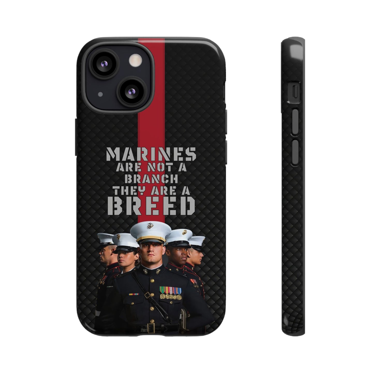 Marine Corps Tough iPhone Case - Proud Military Supporter