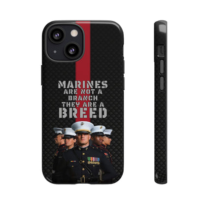 Marine Corps Tough iPhone Case - Proud Military Supporter