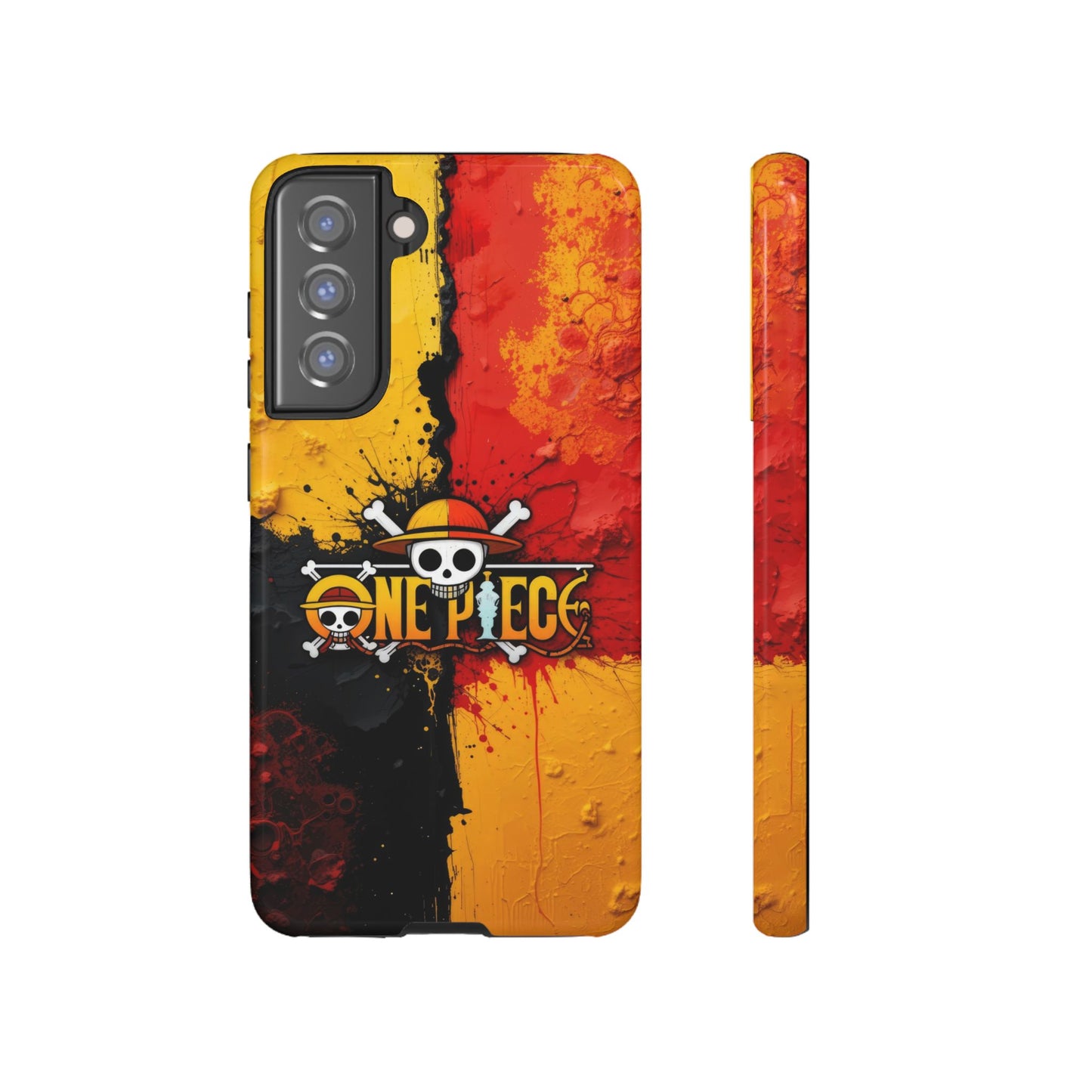 One Piece Samsung Tough Phone Case, Anime Vibrant Design