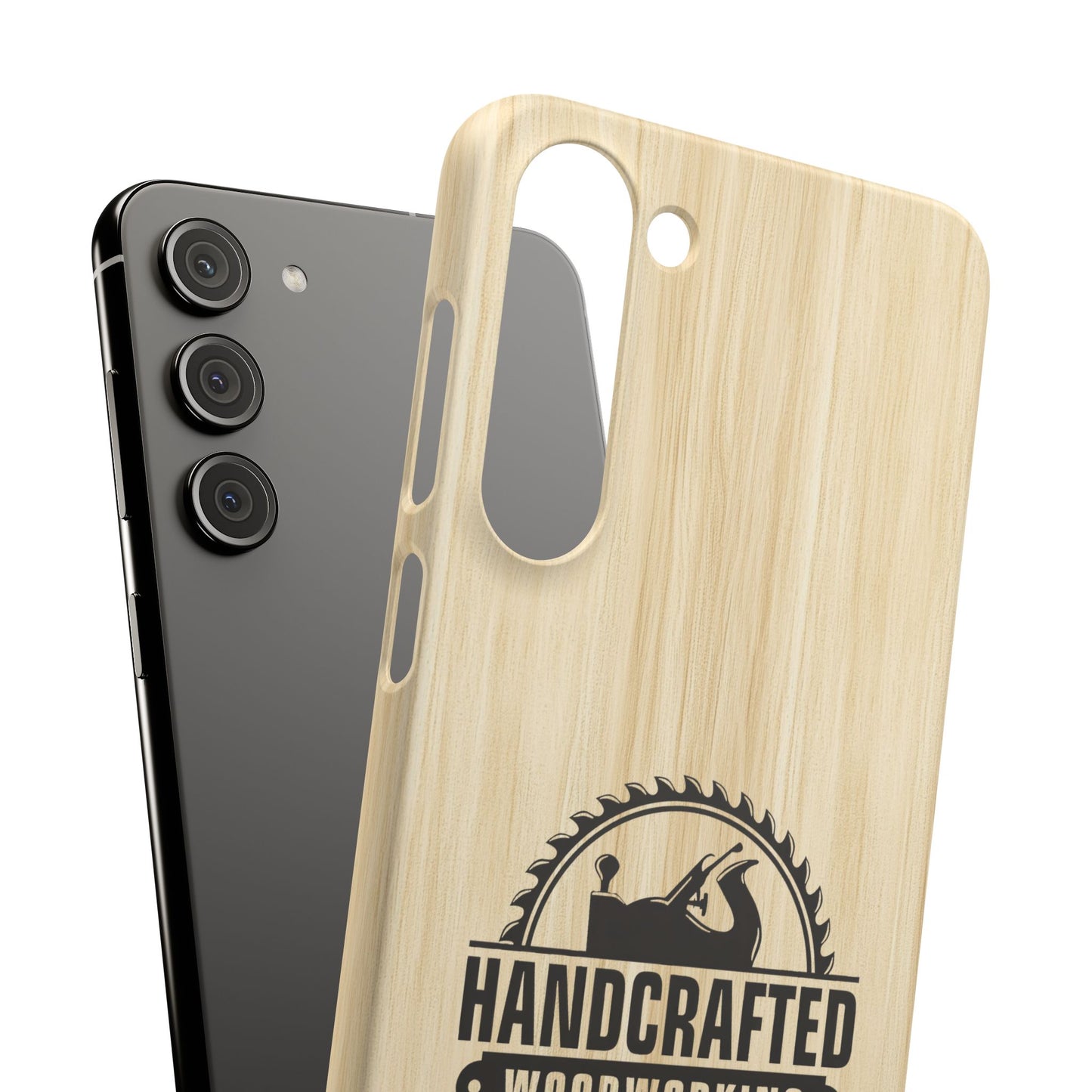 Woodworking Logo Slim Case
