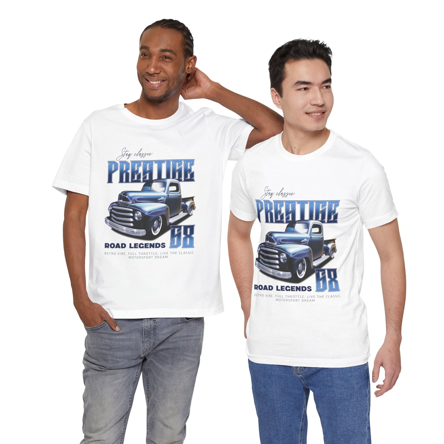 Camiseta de manga corta unisex Stay Classic Prestige Road Legends 