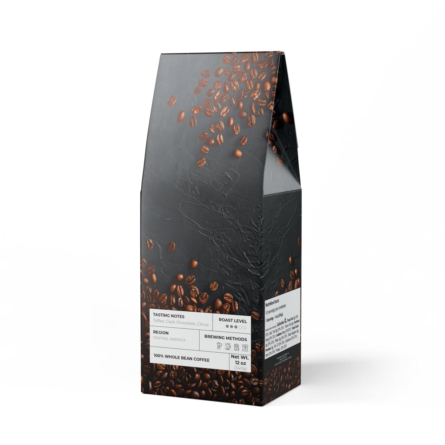 Rock Creek Coffee Blend (Medium Roast) / Tasting notes: Toffee, dark chocolate, citrus