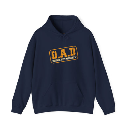 Dad Humor Hoodie - Drunk But Disorderly Heavy Blend Sweatshirt