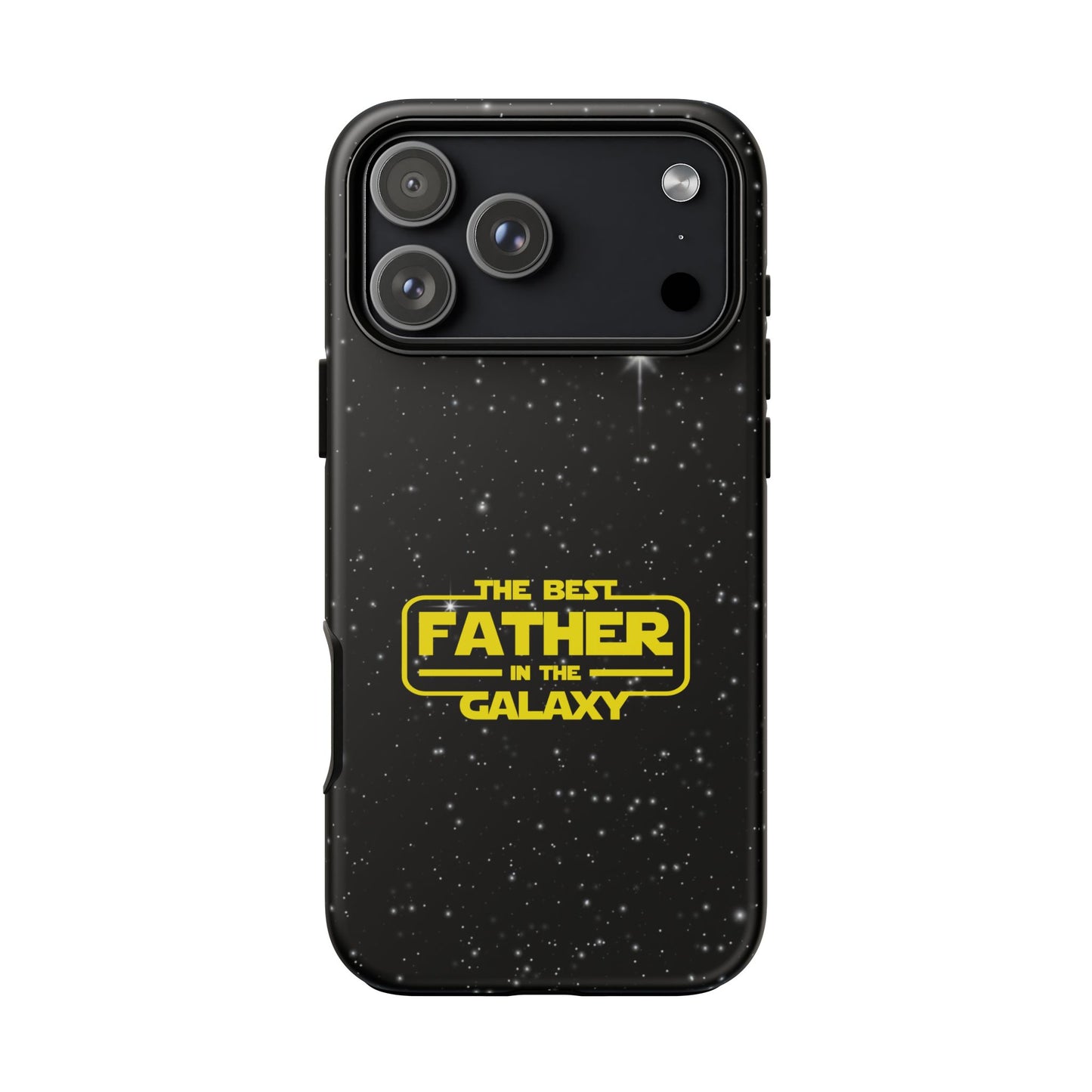 Galaxy-Themed iPhone Tough Case - Perfect Gift for the Best Father