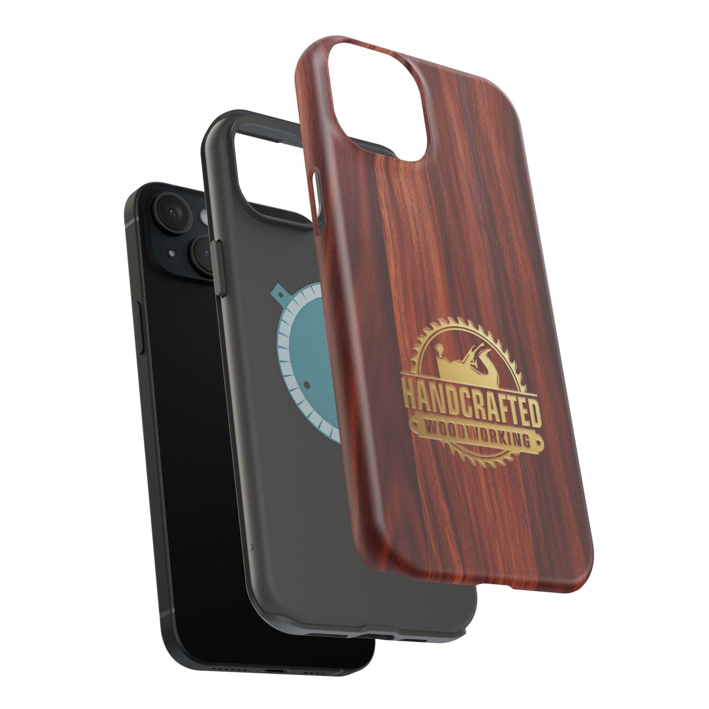 Woodworking Logo Magnetic iPhone Case