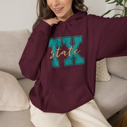 TX State Hooded Sweatshirt