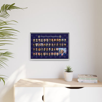 Presidential Portraits Canvas Art Print / Framed