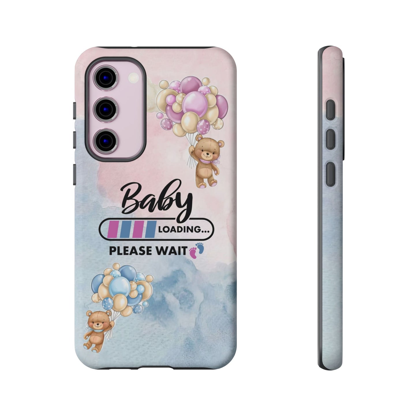 Cute Baby Loading Tough Case - Maternity Phone Cover