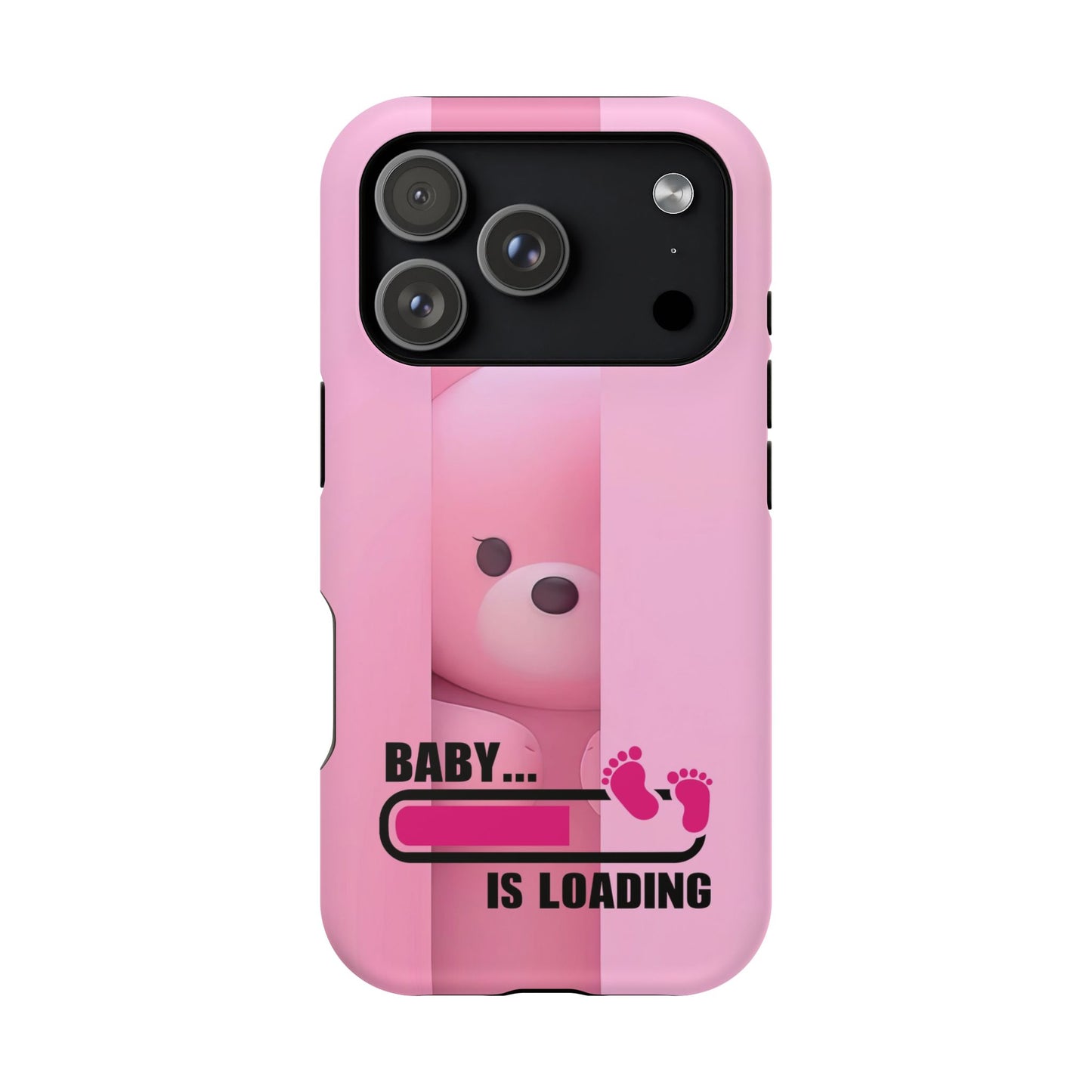 Cute Baby Loading Magnetic Phone Case, Expecting Parents Gift