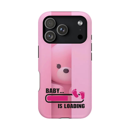 Cute Baby Loading Magnetic Phone Case, Expecting Parents Gift