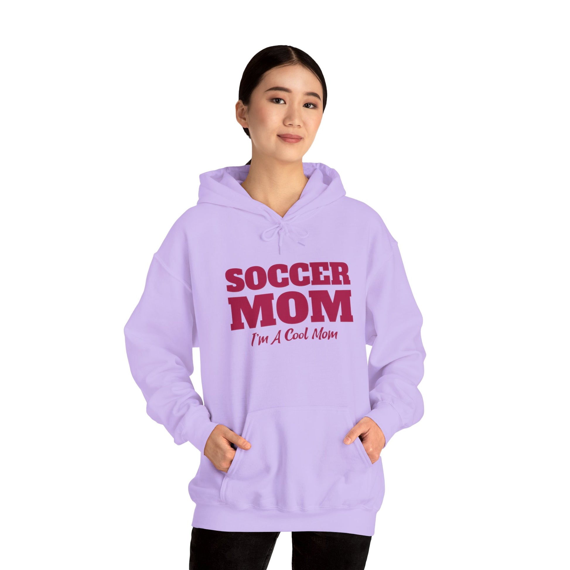 Soccer Mom I'm A Cool Mom Hooded Sweatshirt