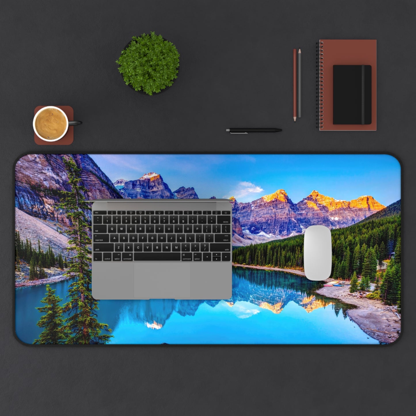 Mountain Landscape Desk Mat