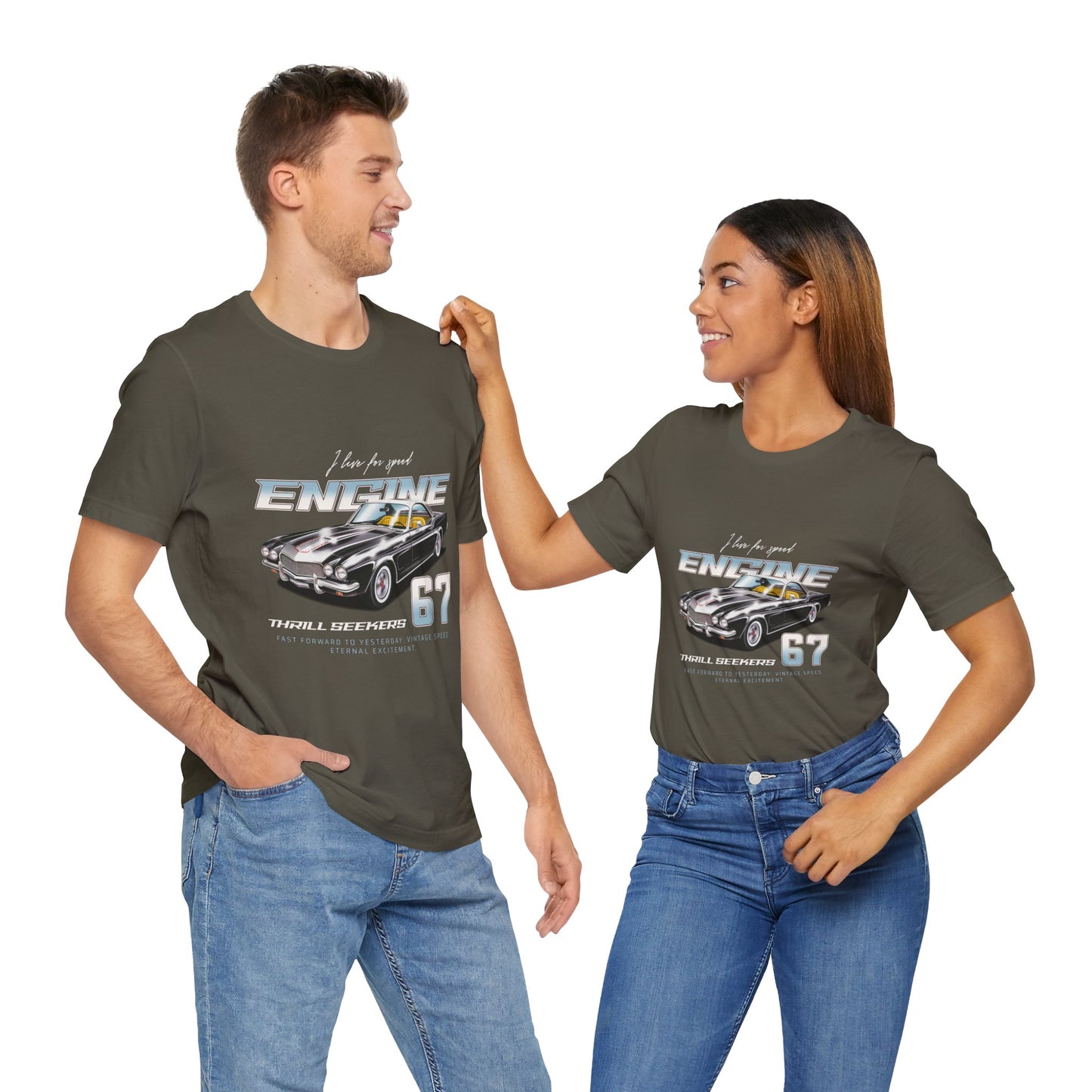 I Live For Speed Engine Tee