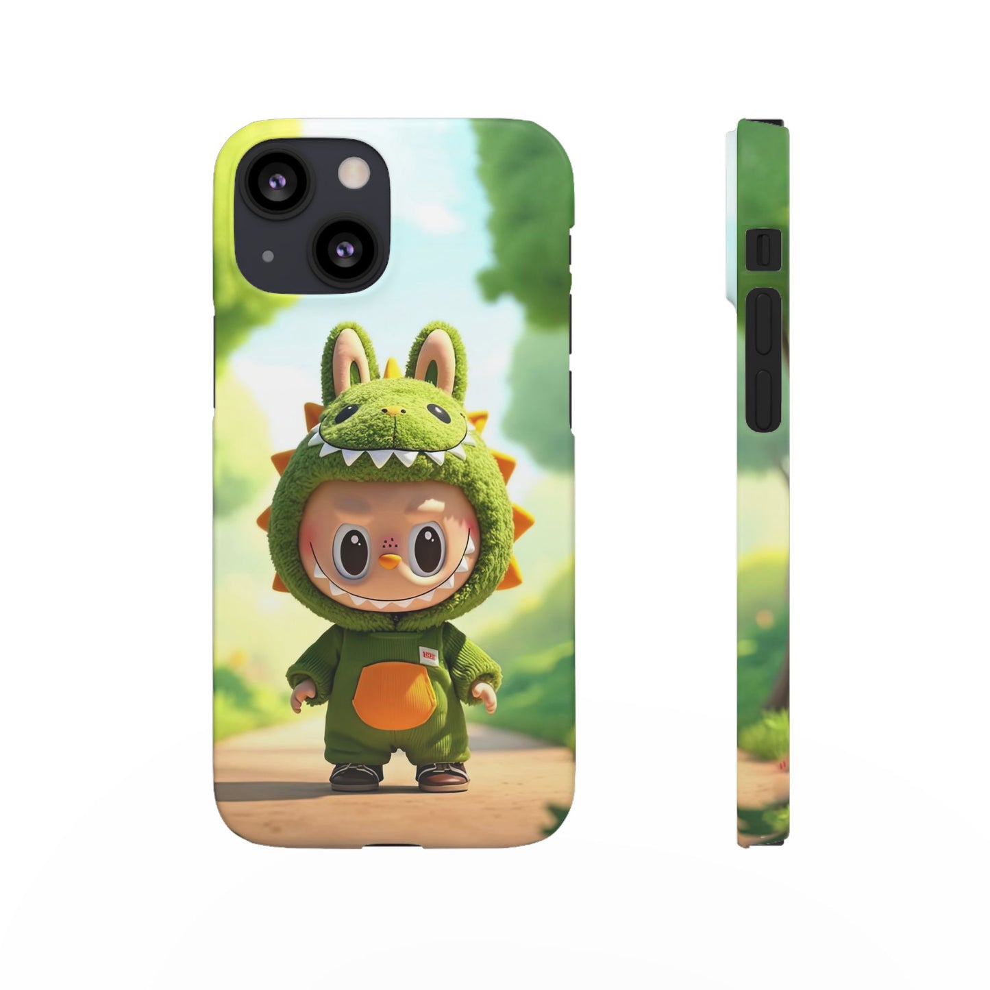 The Monsters Snap Case for iPhone Models – Playful Dinosaur Design