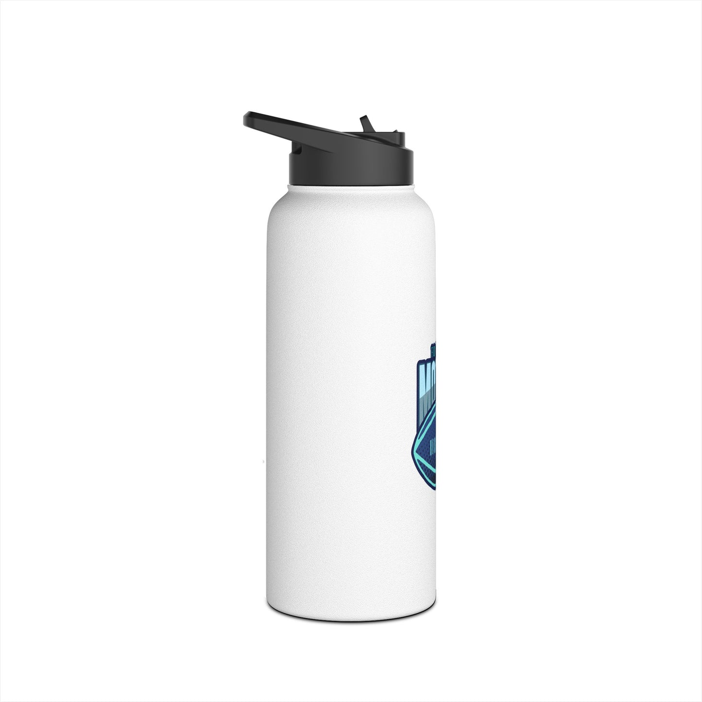 Football Mother Stainless Steel Water Bottle, Standard Lid