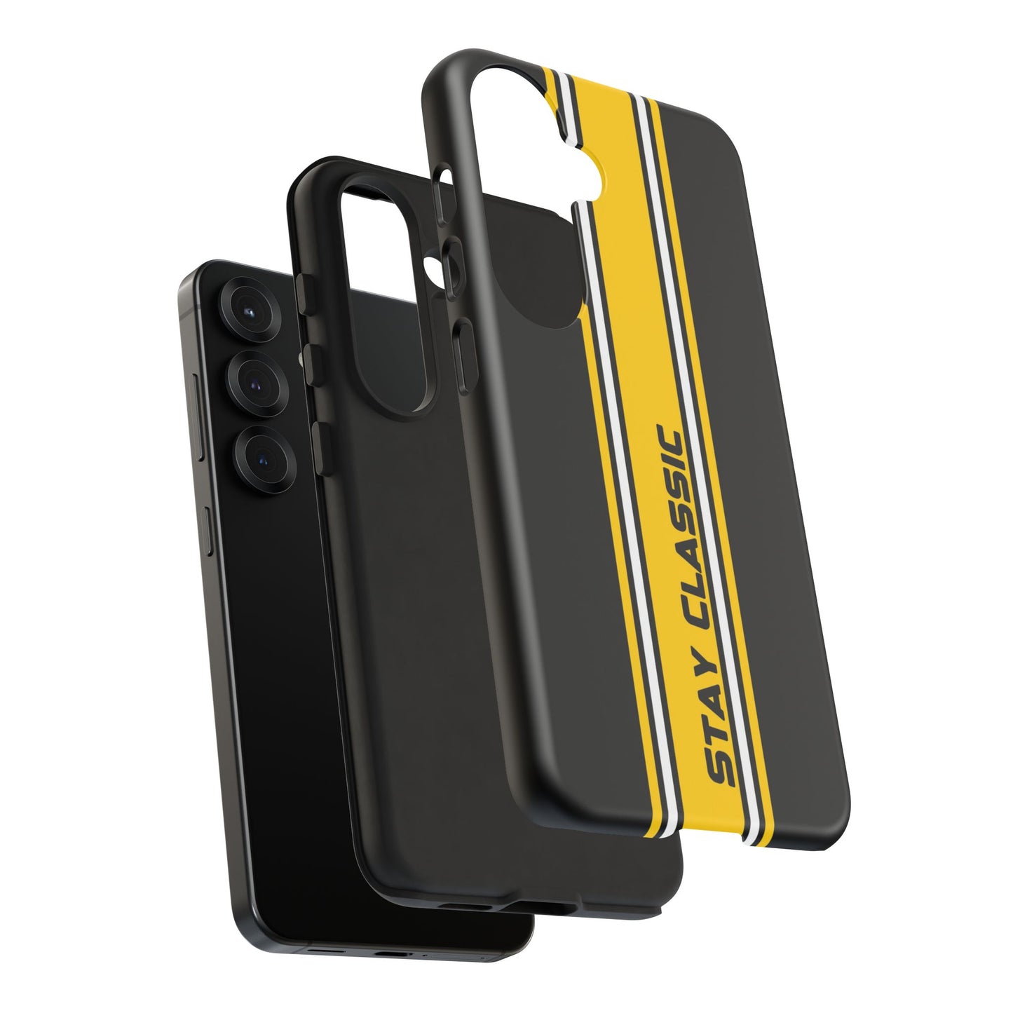 Stay Classic Tough Case – Minimalist Racing Design