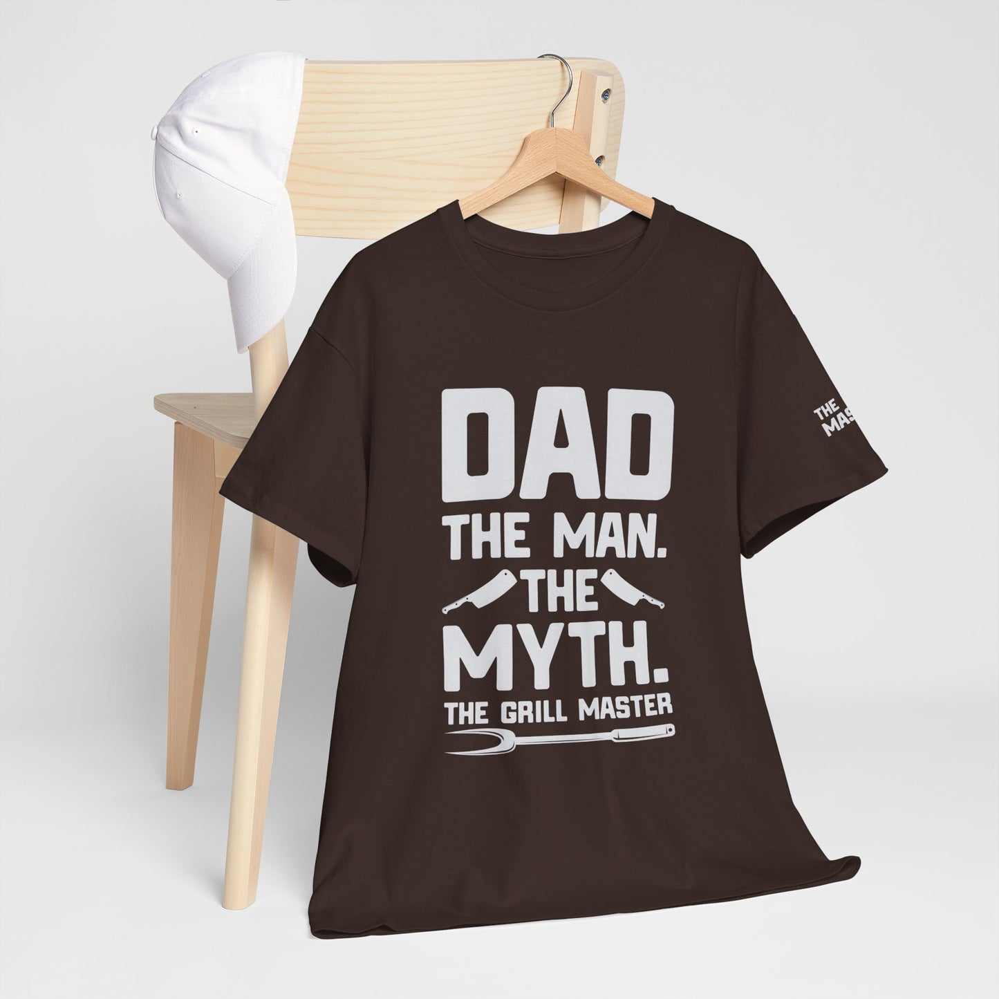 Dad The Man The Myth Grill Master Tee
