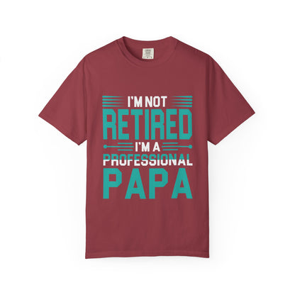 Professional Papa T-Shirt | Perfect Gift for Retired Dads