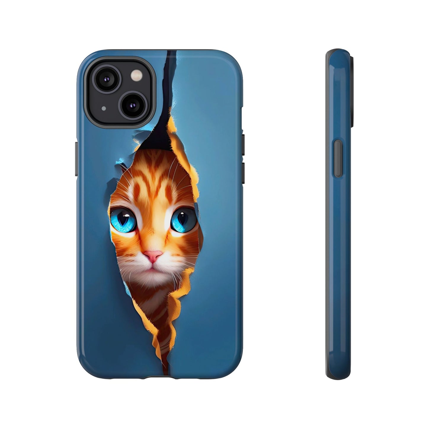 Curious Kitten Tough  Case for iPhone
