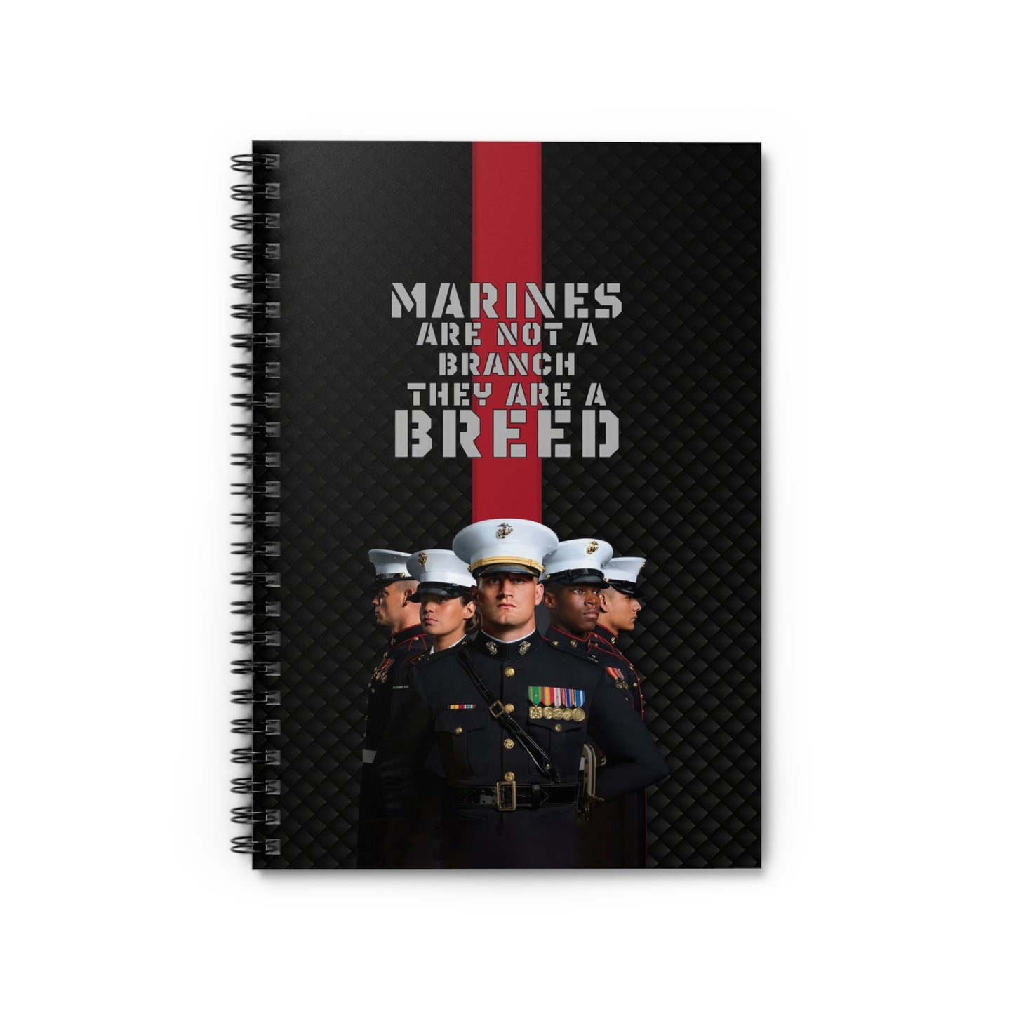 Marine Corps Pride Spiral Notebook, Military Journal